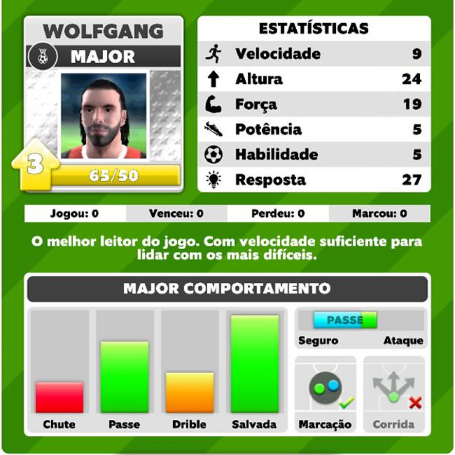 Major nível 3