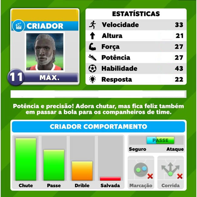 Criador nível 11