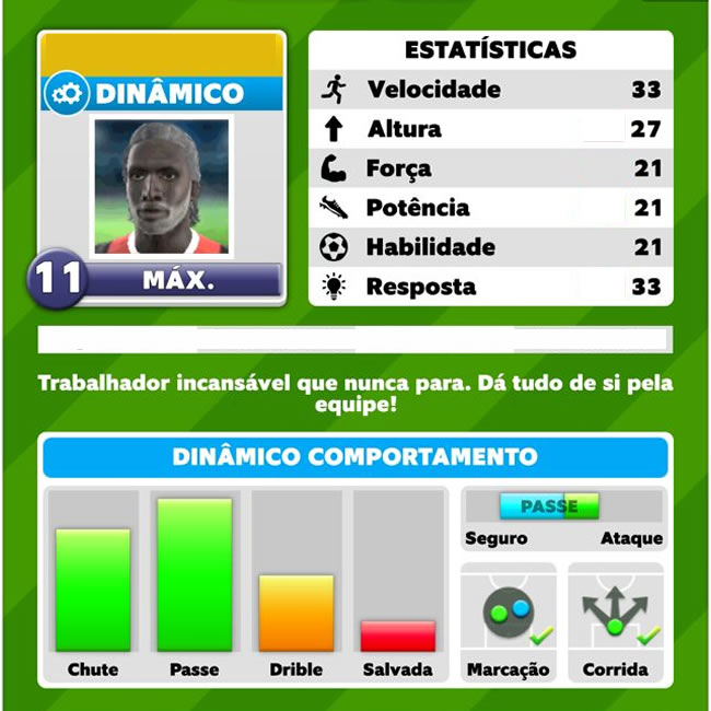 Dinâmico nível 11