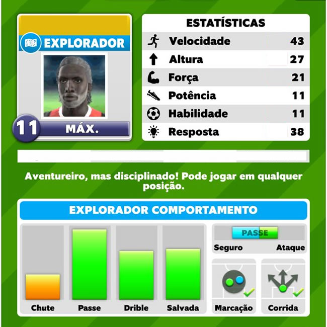 Explorador nível 11
