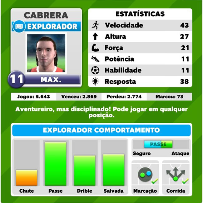 Explorador nível 11