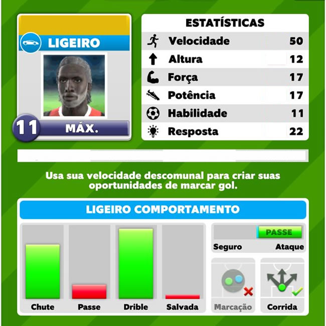 Ligeiro nível 11